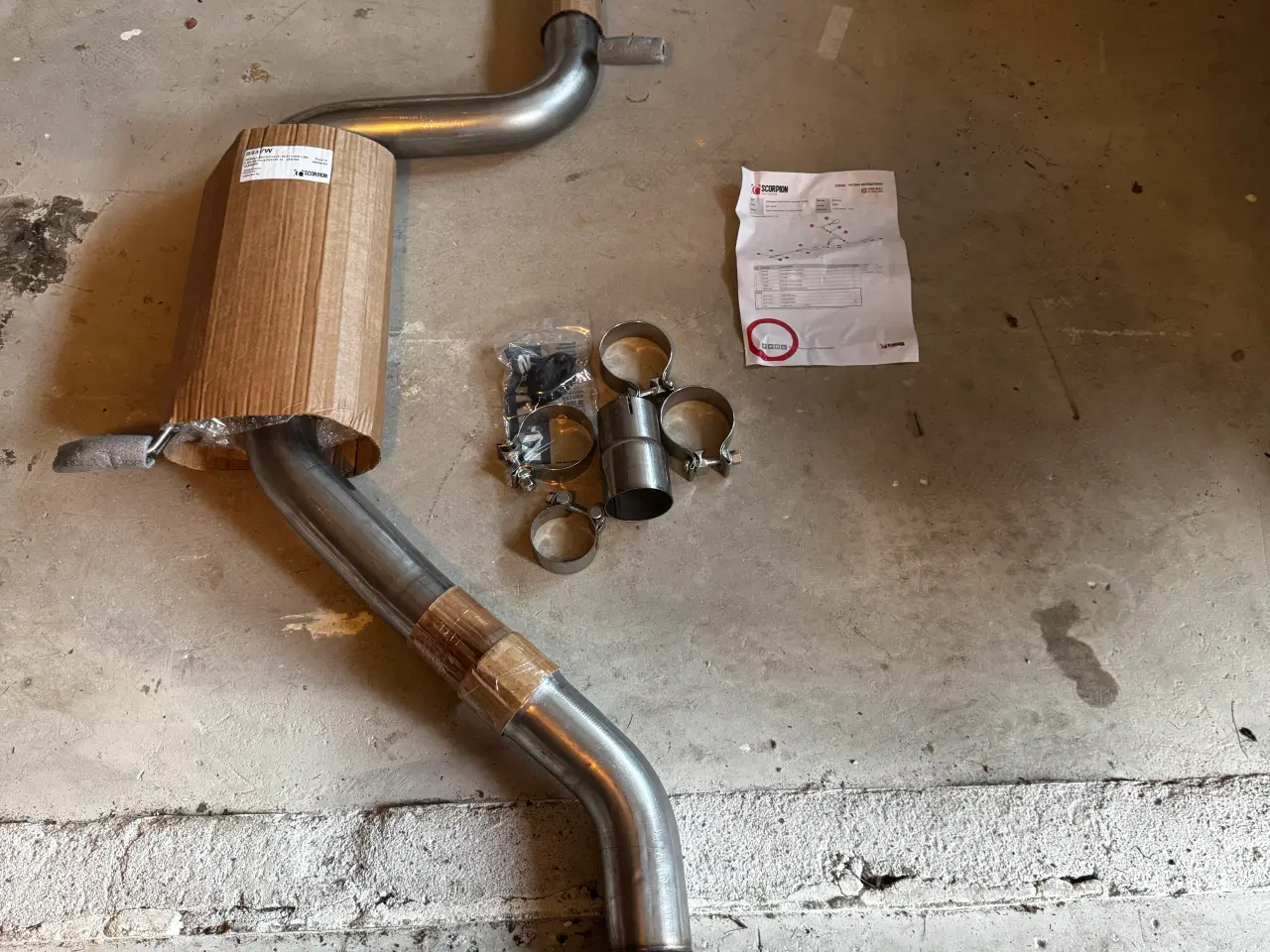 Billede 1 - Udstødning til golf gti