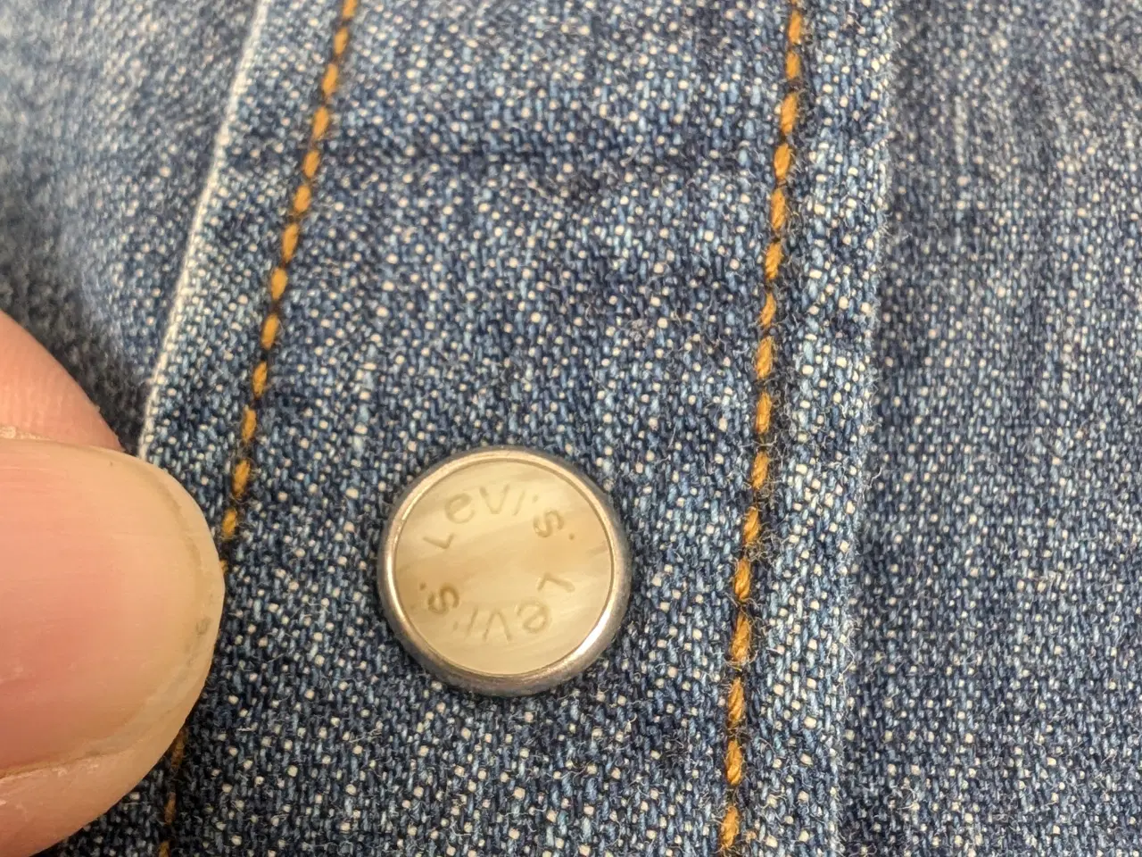 Billede 5 - Levi's blå skjorte, størrelse S