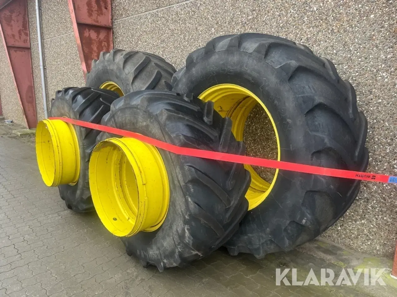 Billede 1 - Tvillinghjul John Deere 1 sæt med låse