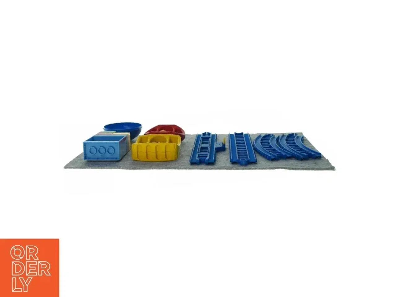 Billede 2 - retro Lego duplo og togskinner