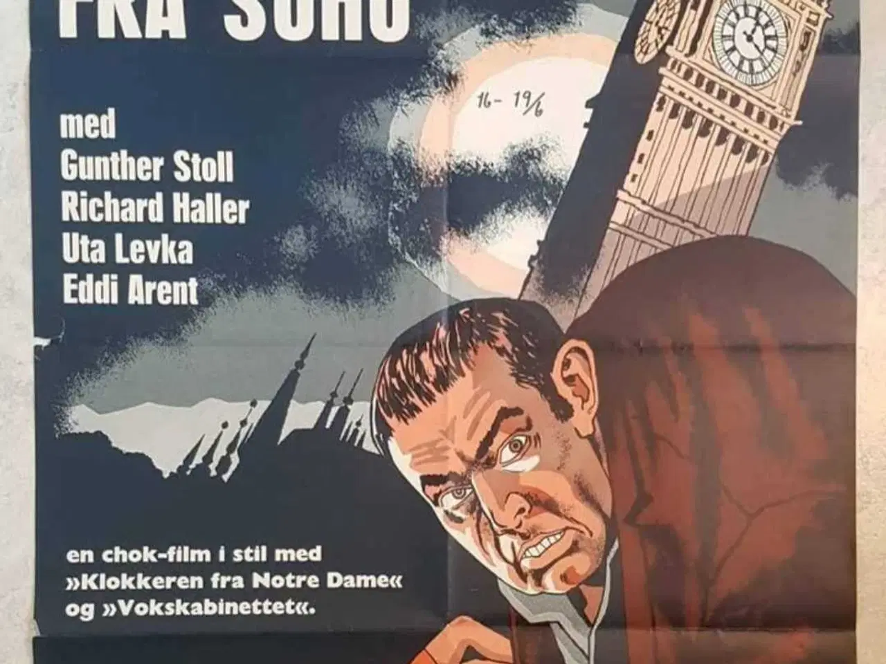 Billede 1 - Filmplakat - Den pukkelryggede fra Soho