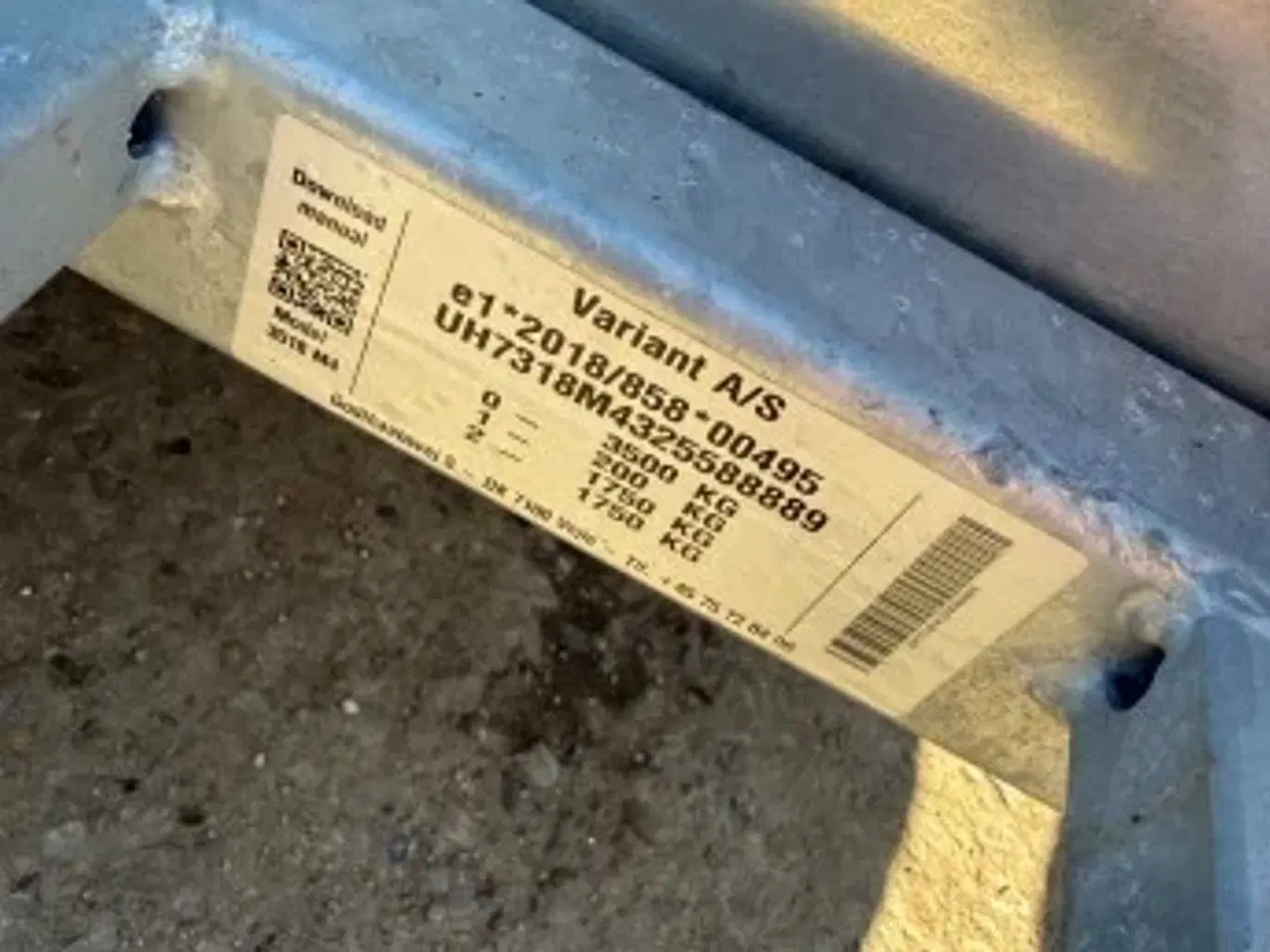 Billede 5 - Maskintrailer 