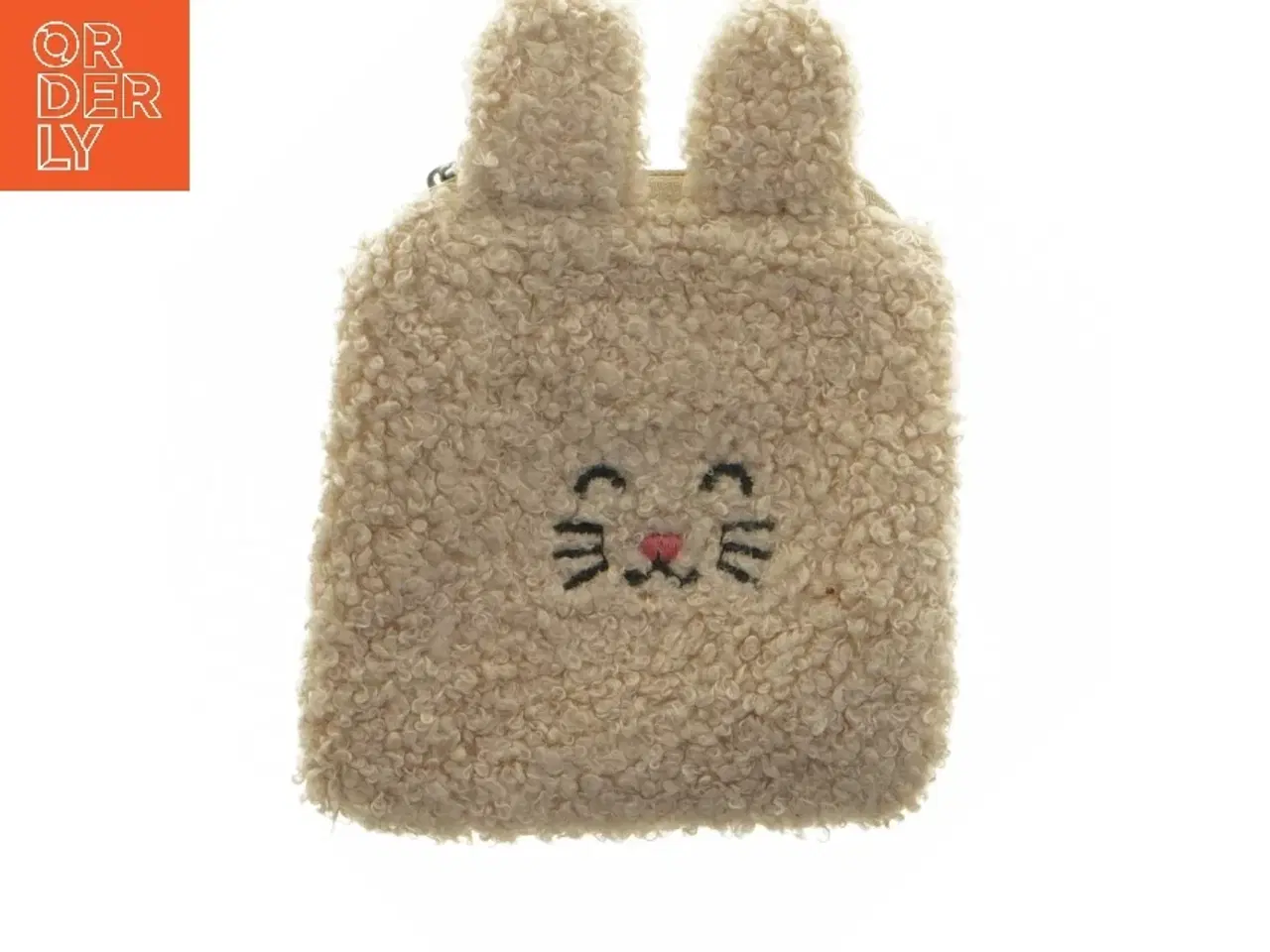 Billede 1 - Pung med kaninmotiv (str. 15 x 11,5)
