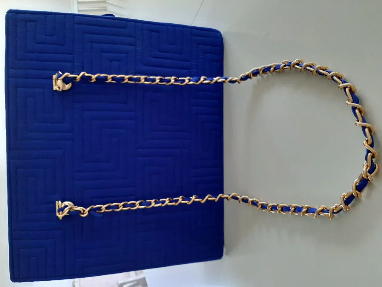 Billede 2 - Kobolt blå taske i Thaisilke
