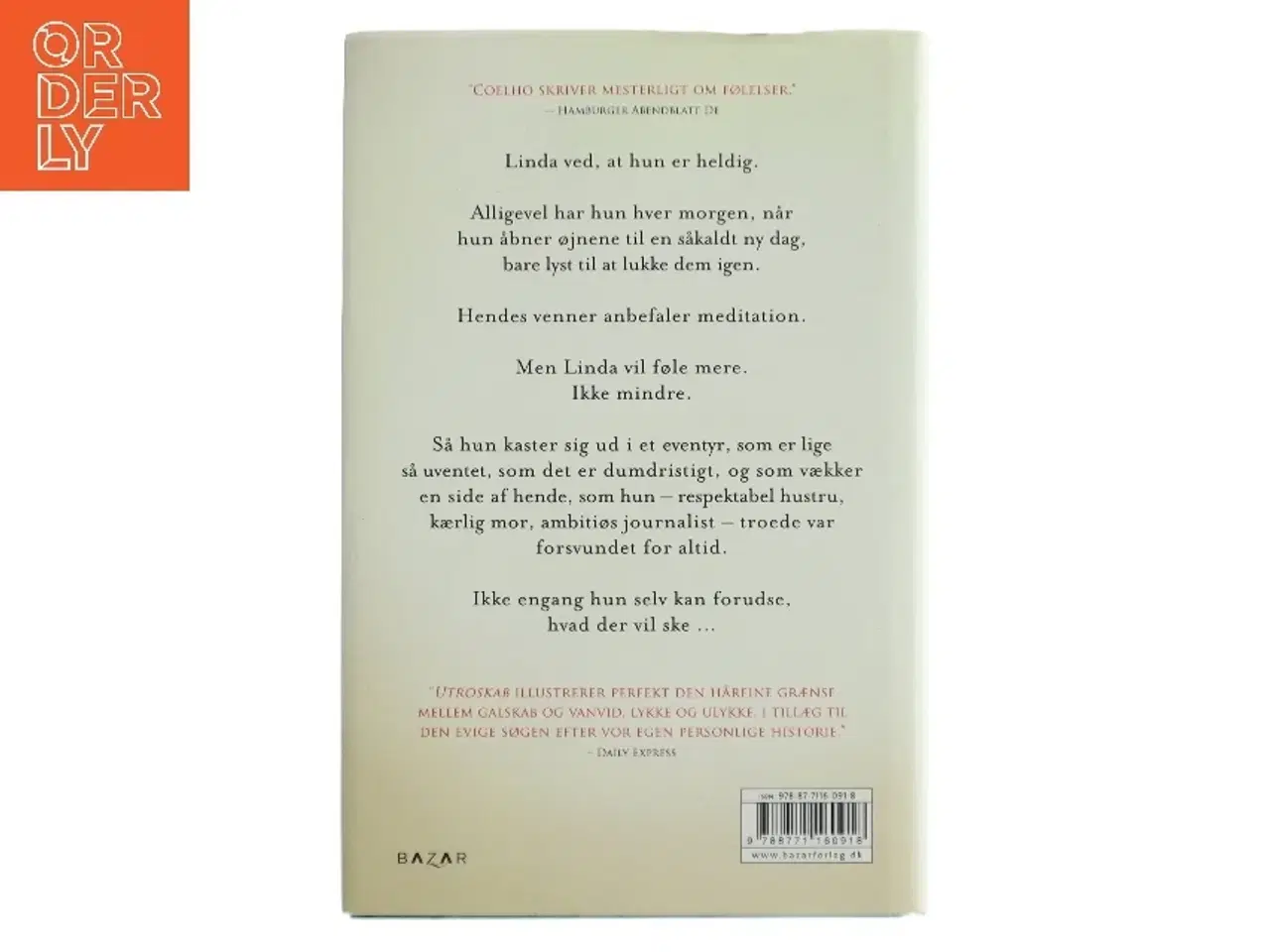 Billede 1 - Paulo Coelho: Utroskab