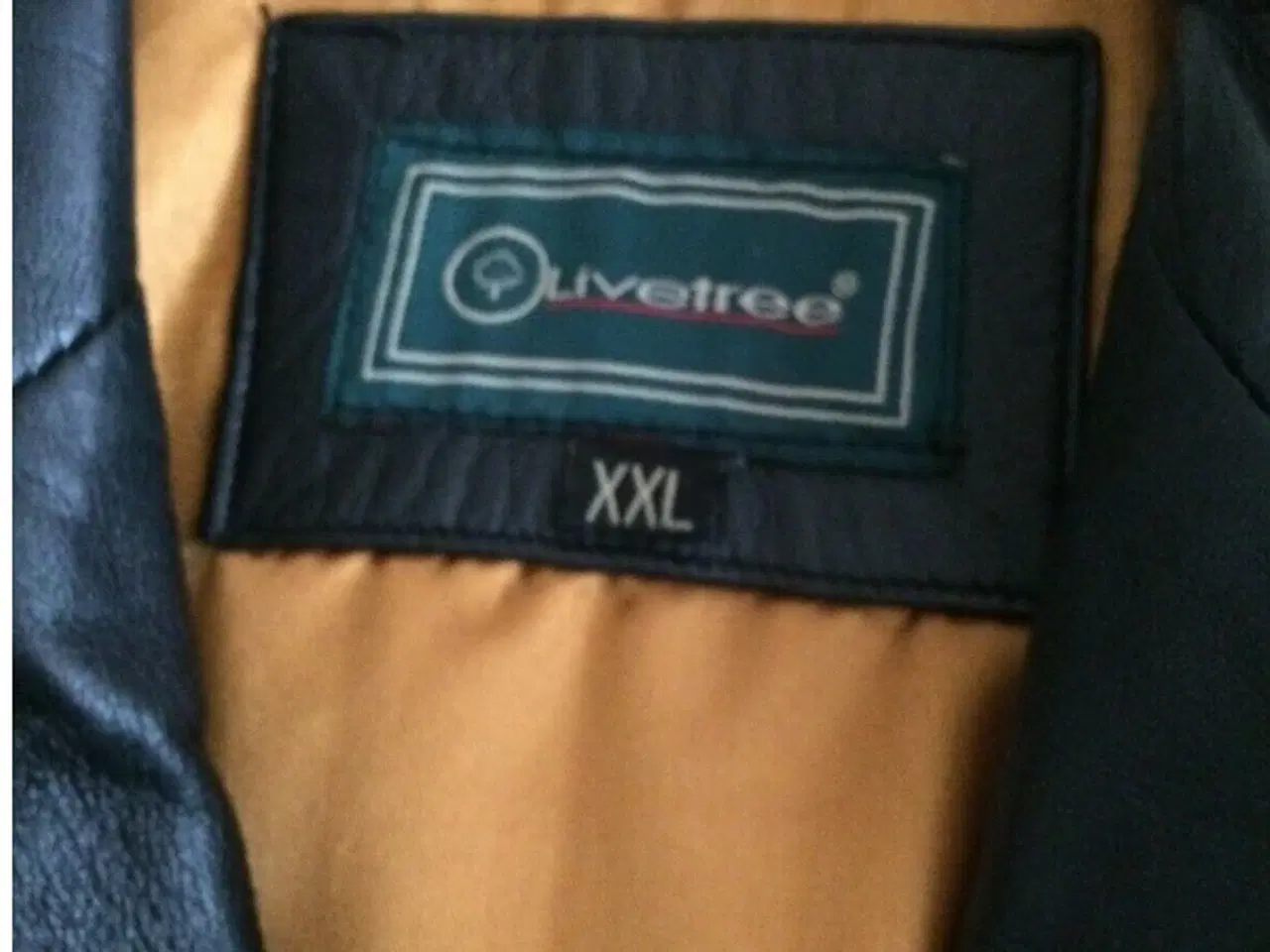 Billede 3 - Sort skind Jakke, str. XXL