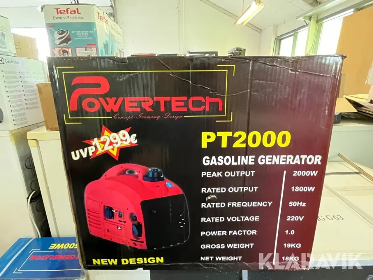 Billede 1 - Generator Powertech PT2000