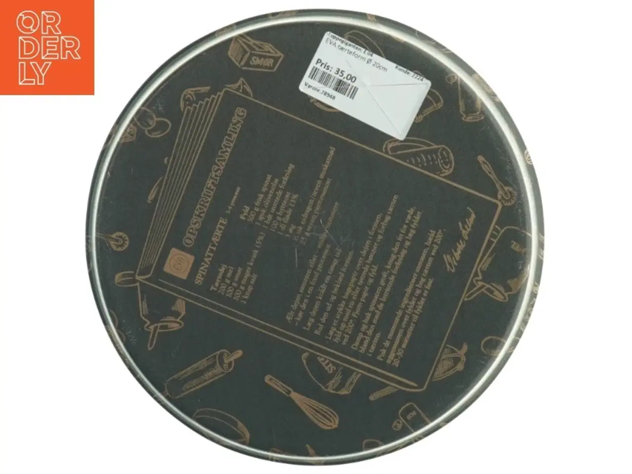 Billede 4 - Bageform fra EVA (str. Diameter, 23 cm h 3 cm)