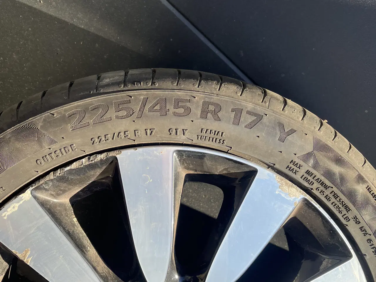 Billede 2 - Alufælge 17" Honda Civic