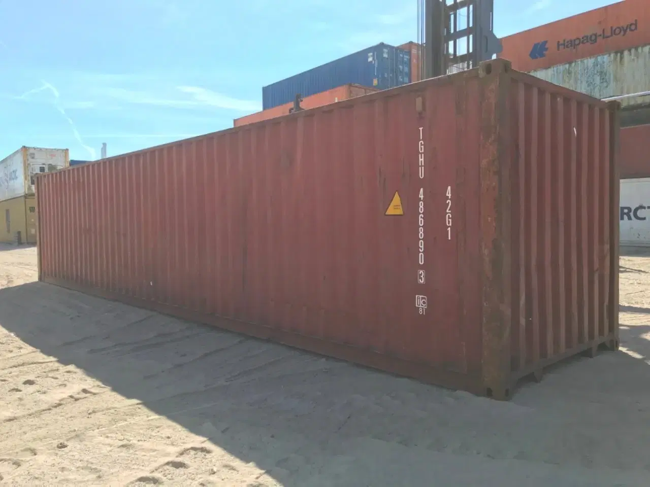 Billede 7 - Står på Sjælland - 40 fods DC Container - ID: TGHU