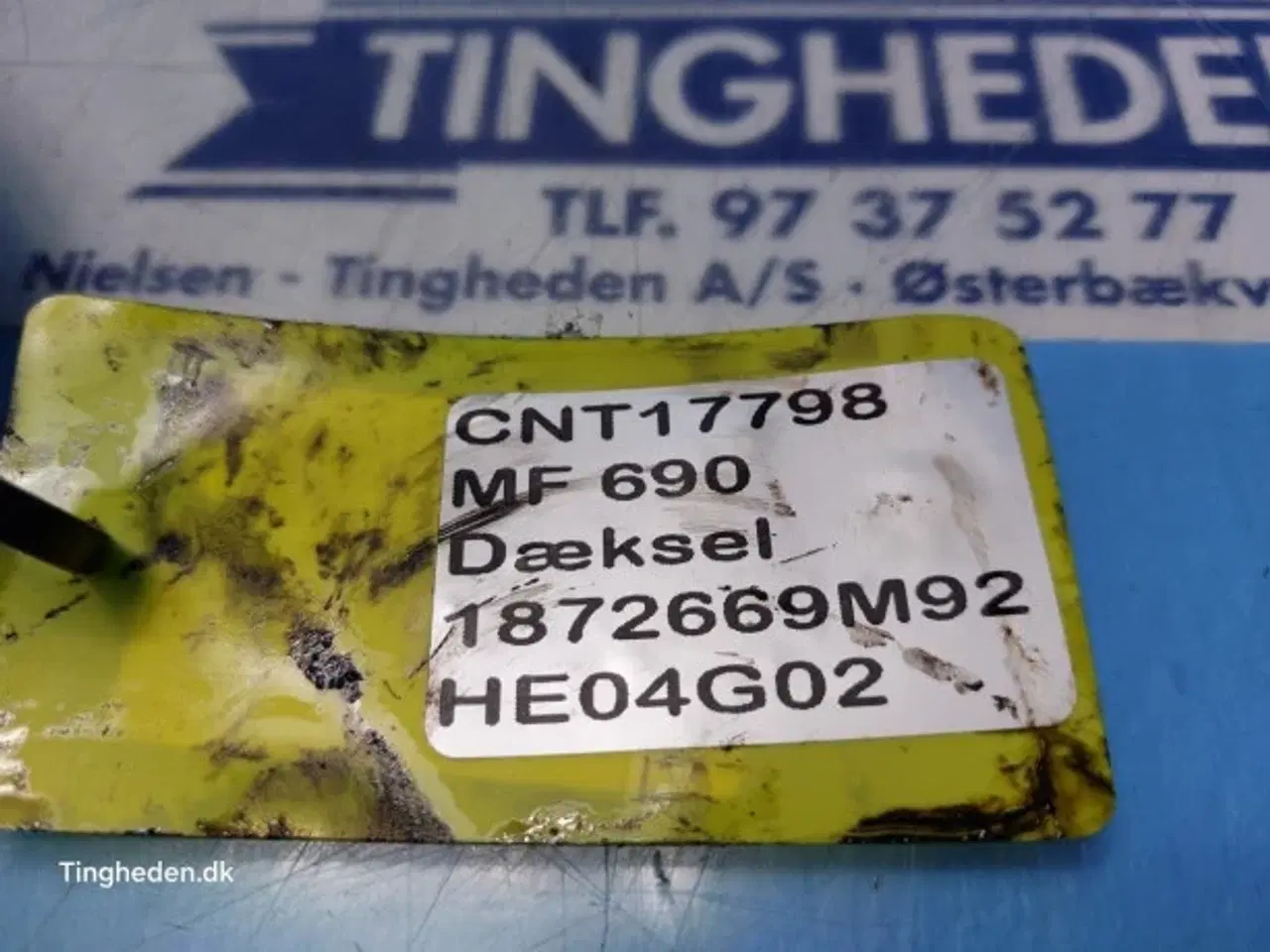Billede 8 - Massey Ferguson 690 Dæksel 1872669M92