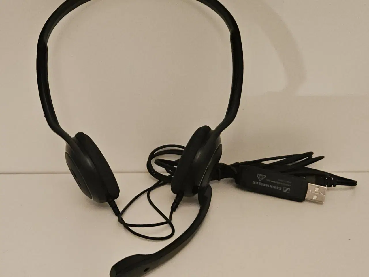 Billede 3 - 2 stk. Sennheiser headphono med mikrofon