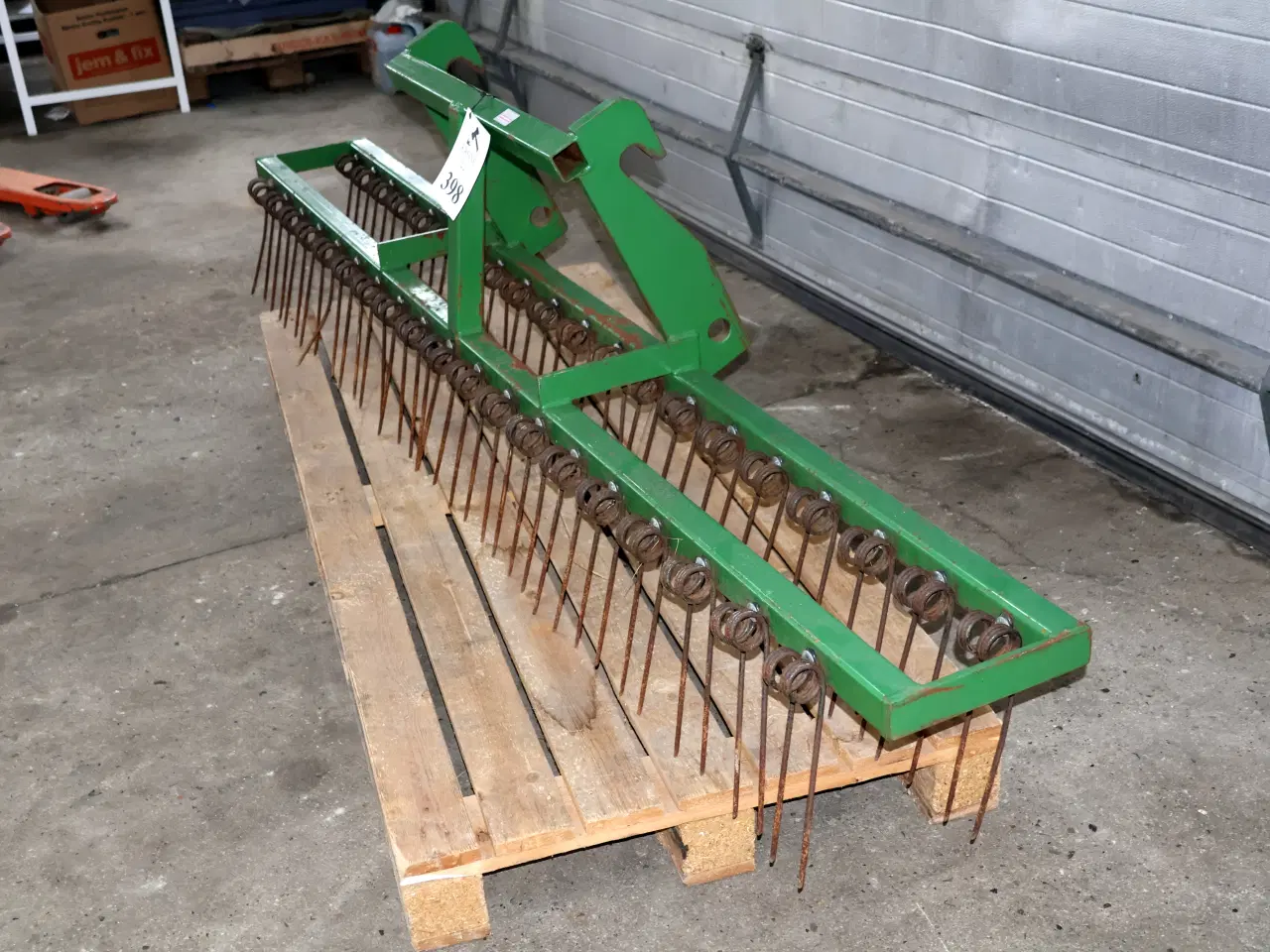 Billede 3 - Dobbelt rive til minilæsser m/Everrun beslag