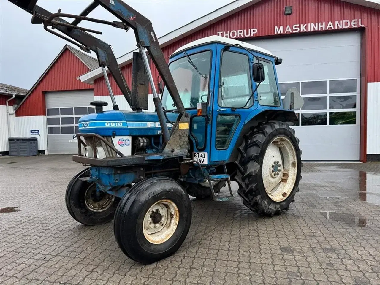 Billede 2 - Ford 6610 MED FRONTLÆSSER!
