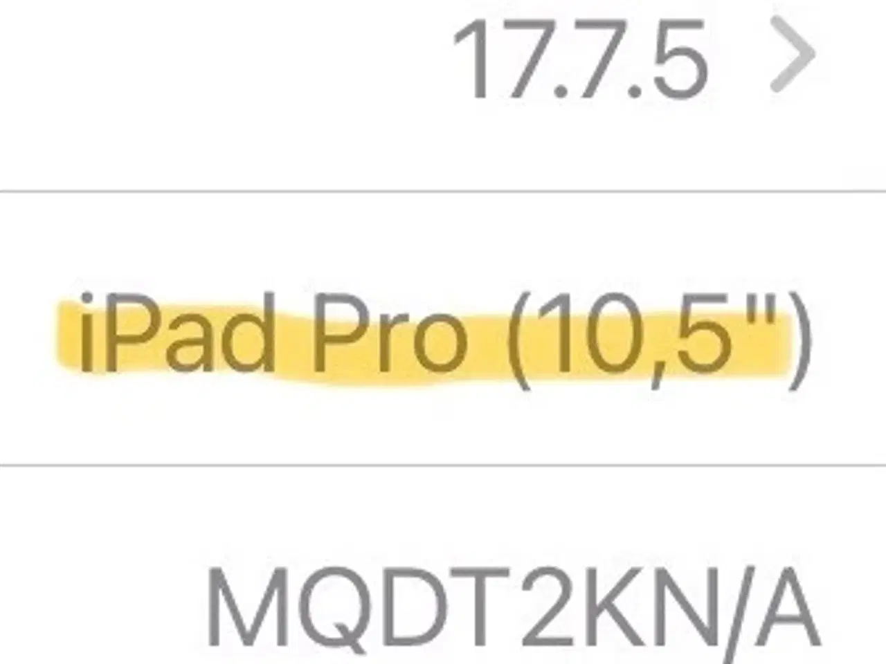 Billede 2 - iPad 10.5 pro