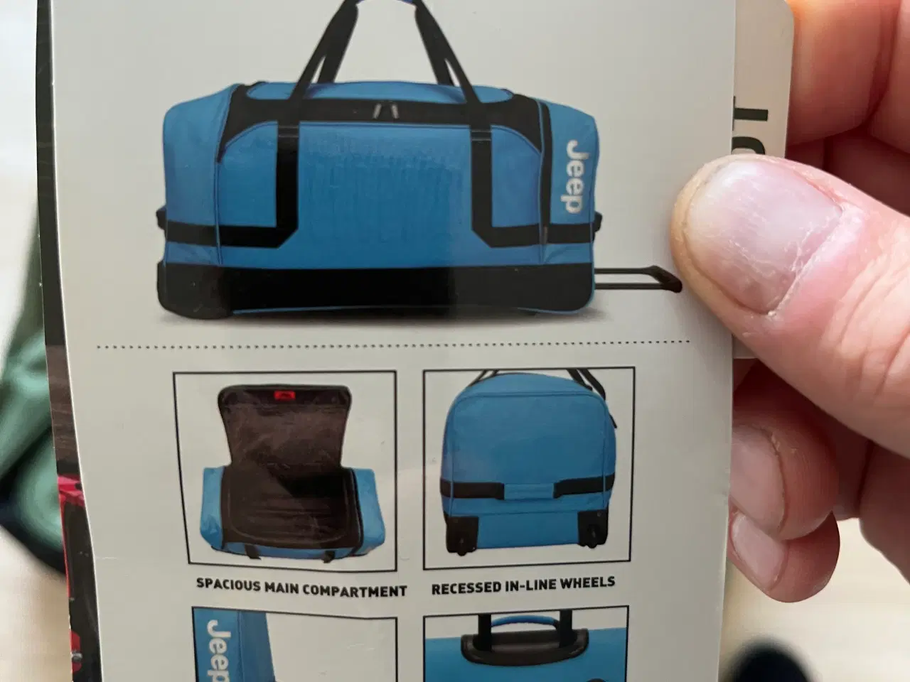 Billede 3 - Jeep Duffel Kuffert m. hjul