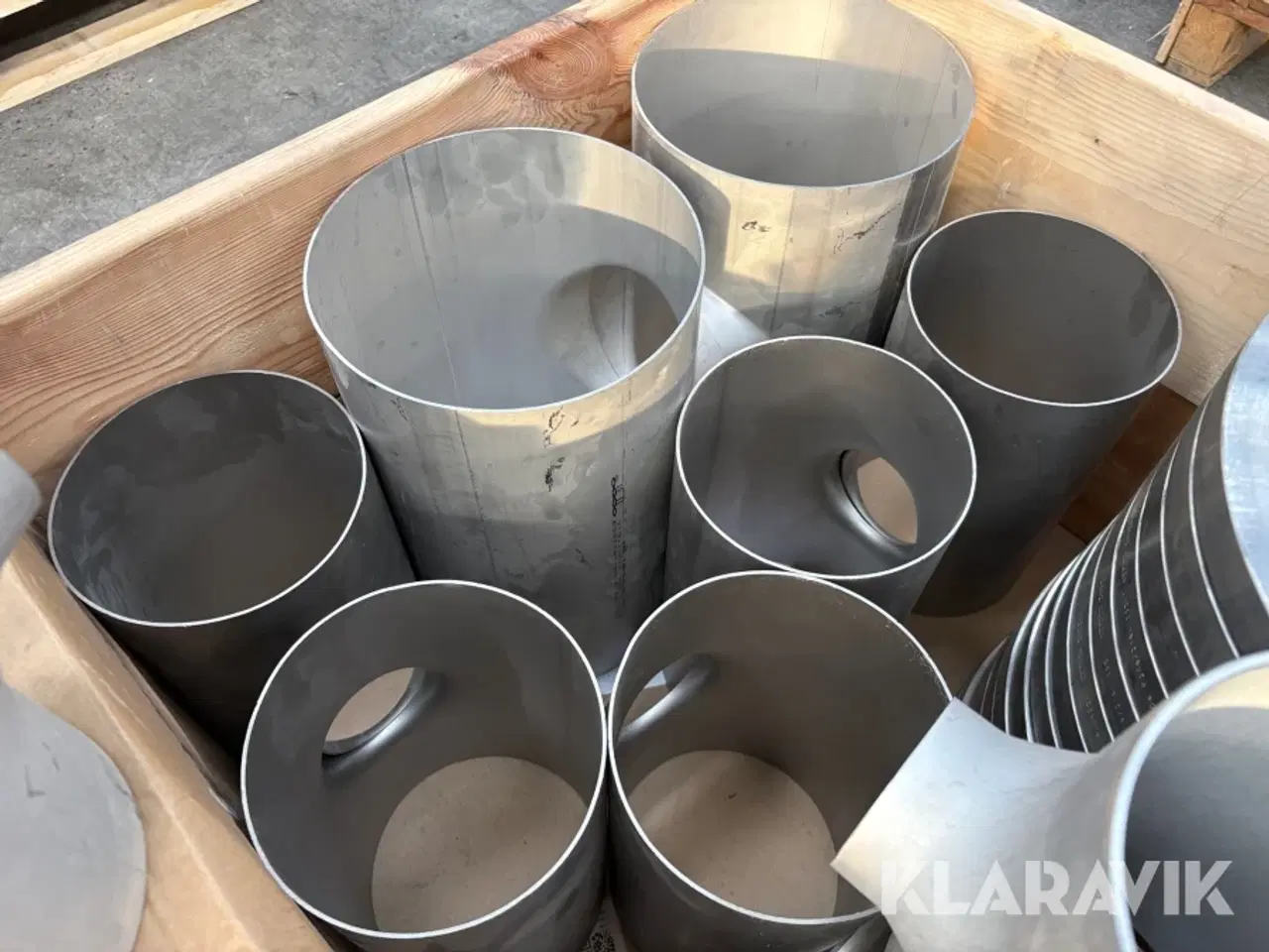 Billede 5 - Blandet lot flanger, rørbøjninger og ender