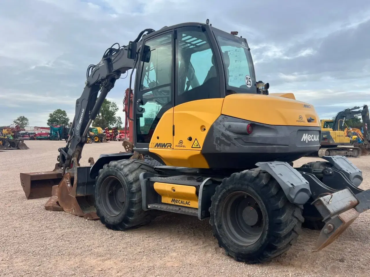 Billede 8 - hjulgraver Mecalac 11MWR