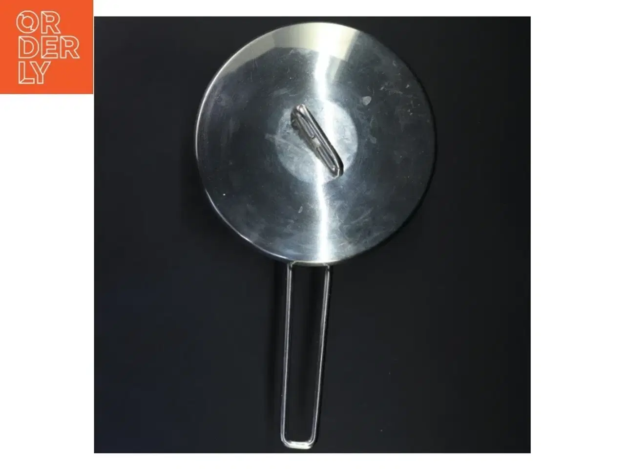 Billede 4 - Rustfrit stål gryde med låg (str. 34x10 cm)