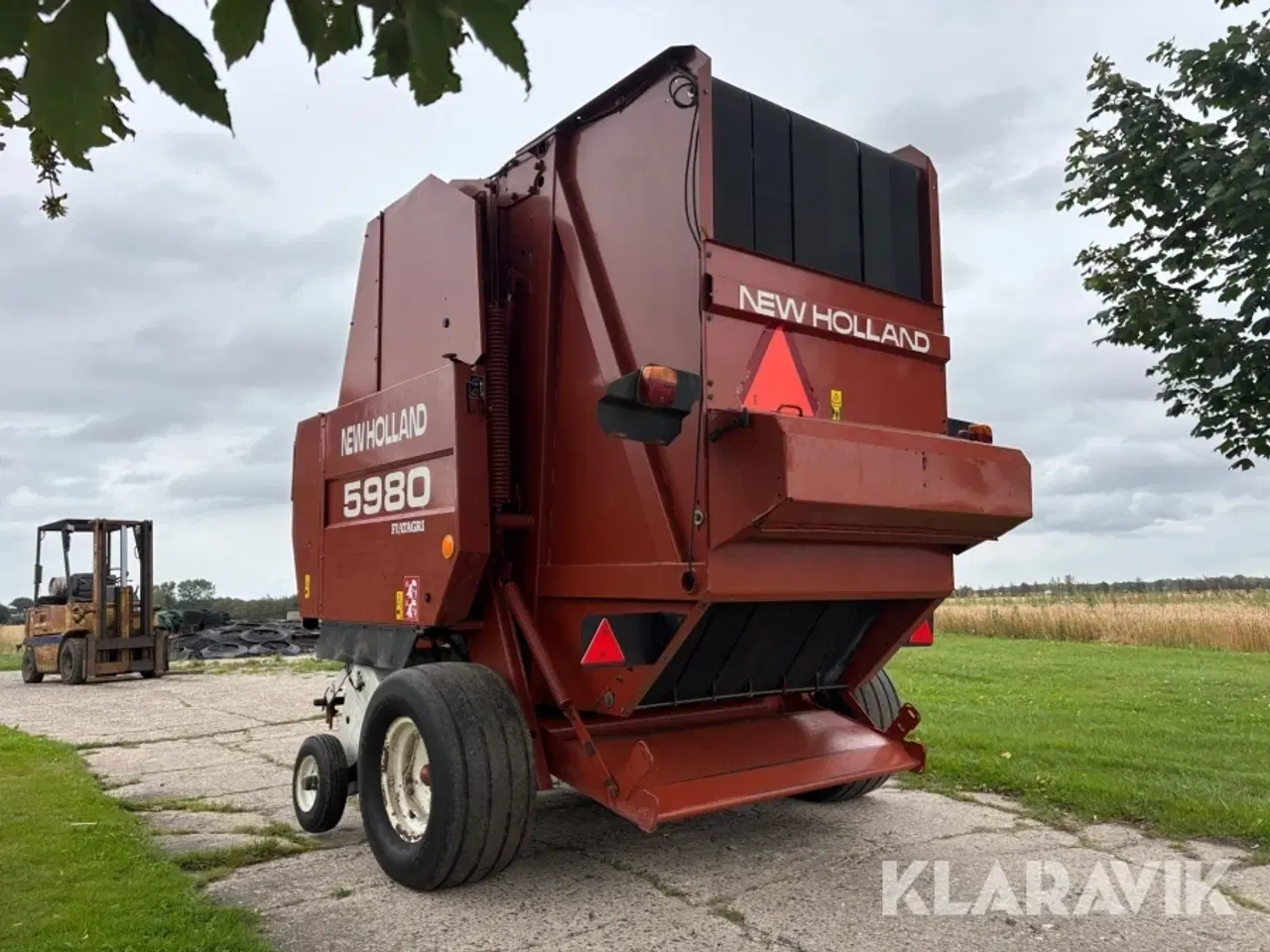 Billede 3 - Rundballepresser New Holland 5980