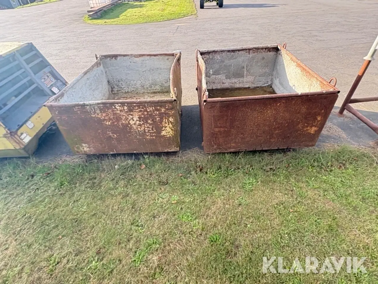 Billede 5 - Transportkasser stål 2 styk