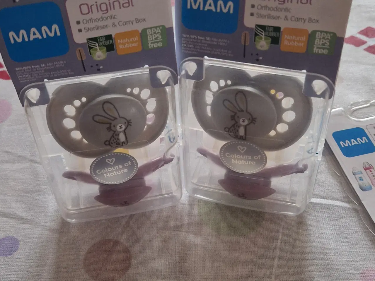 Billede 4 - Sutter og sutteflaske fra MAM sælges