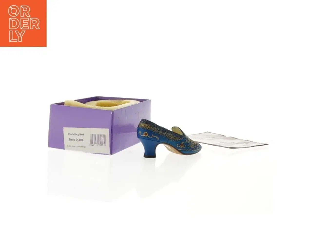Billede 4 - Dekorativ miniature sko The Empress fra Just The Right Shoe By Raine (str. 10 x 4,5 x 3,5 cm)