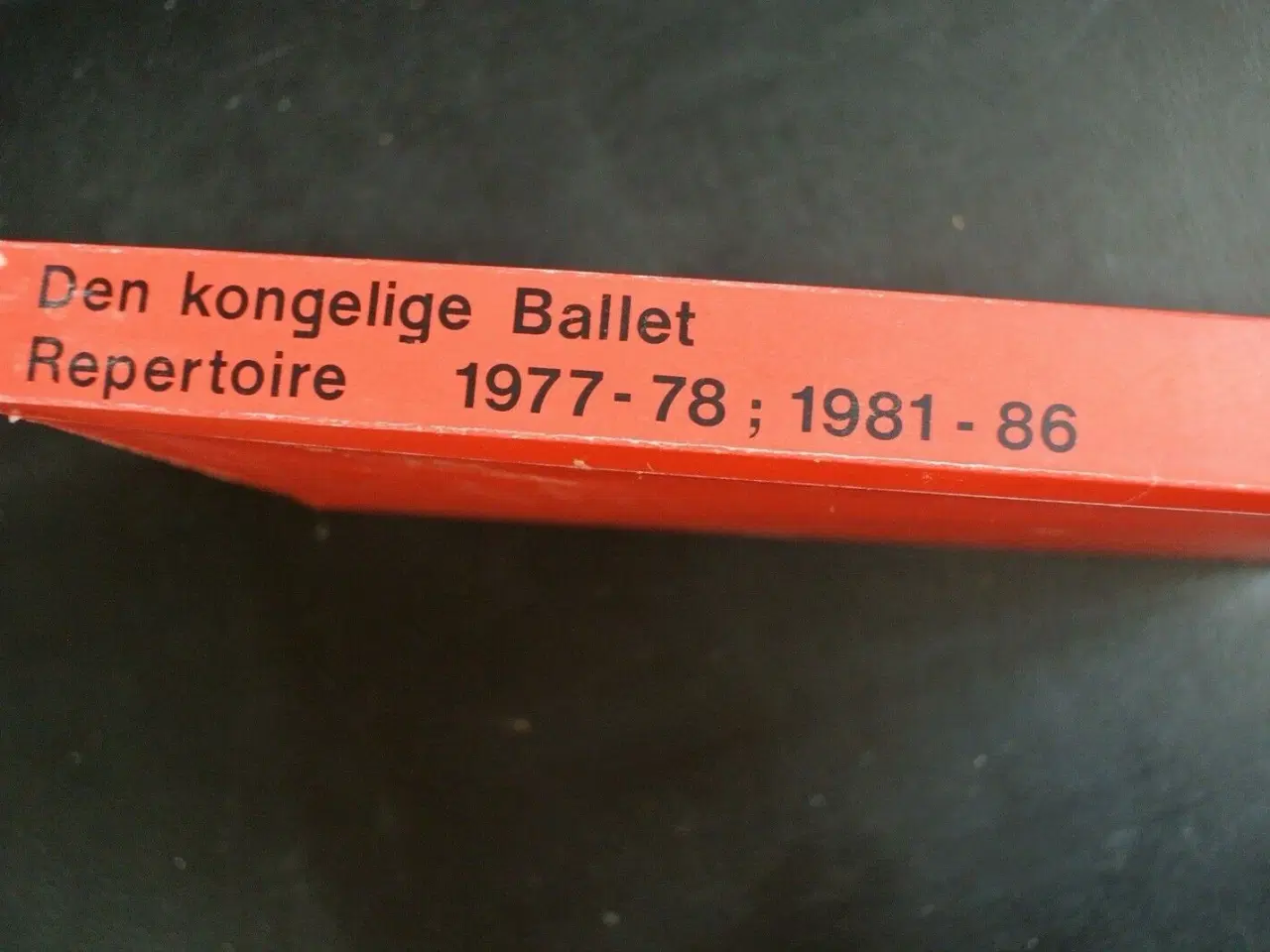 Billede 2 - den kongelige ballet repertoire 1977-78 - 1981-86,