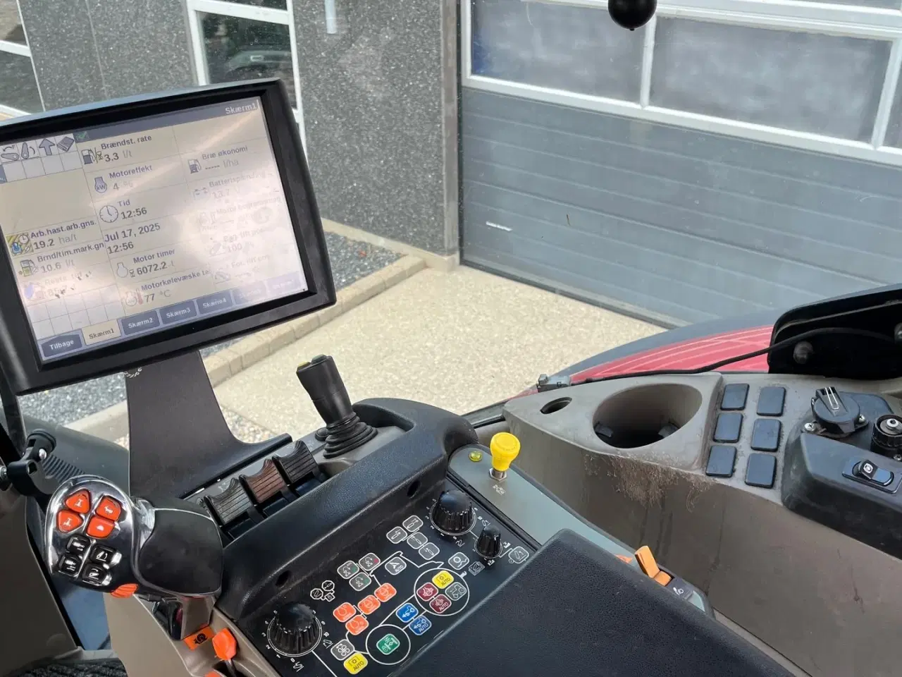 Billede 9 - Case IH Optum 300 CVX Med frontlift og læder kabine.