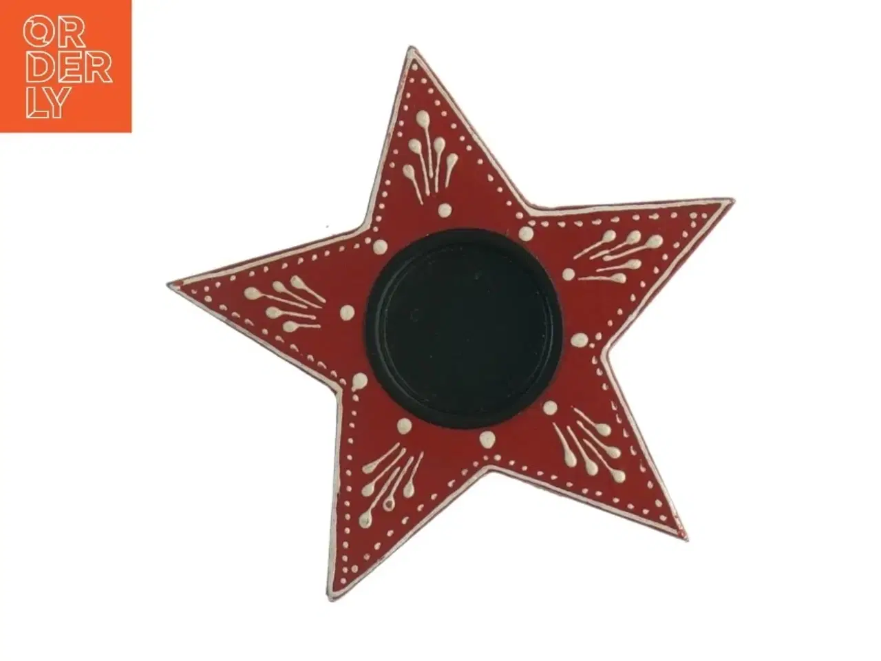 Billede 2 - Stjernformet lysestage (str. 11 x 11 cm)