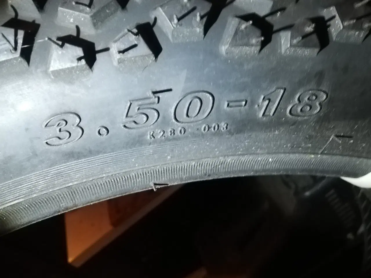 Billede 2 - Nye 16" og 18" mc/knallert dæk