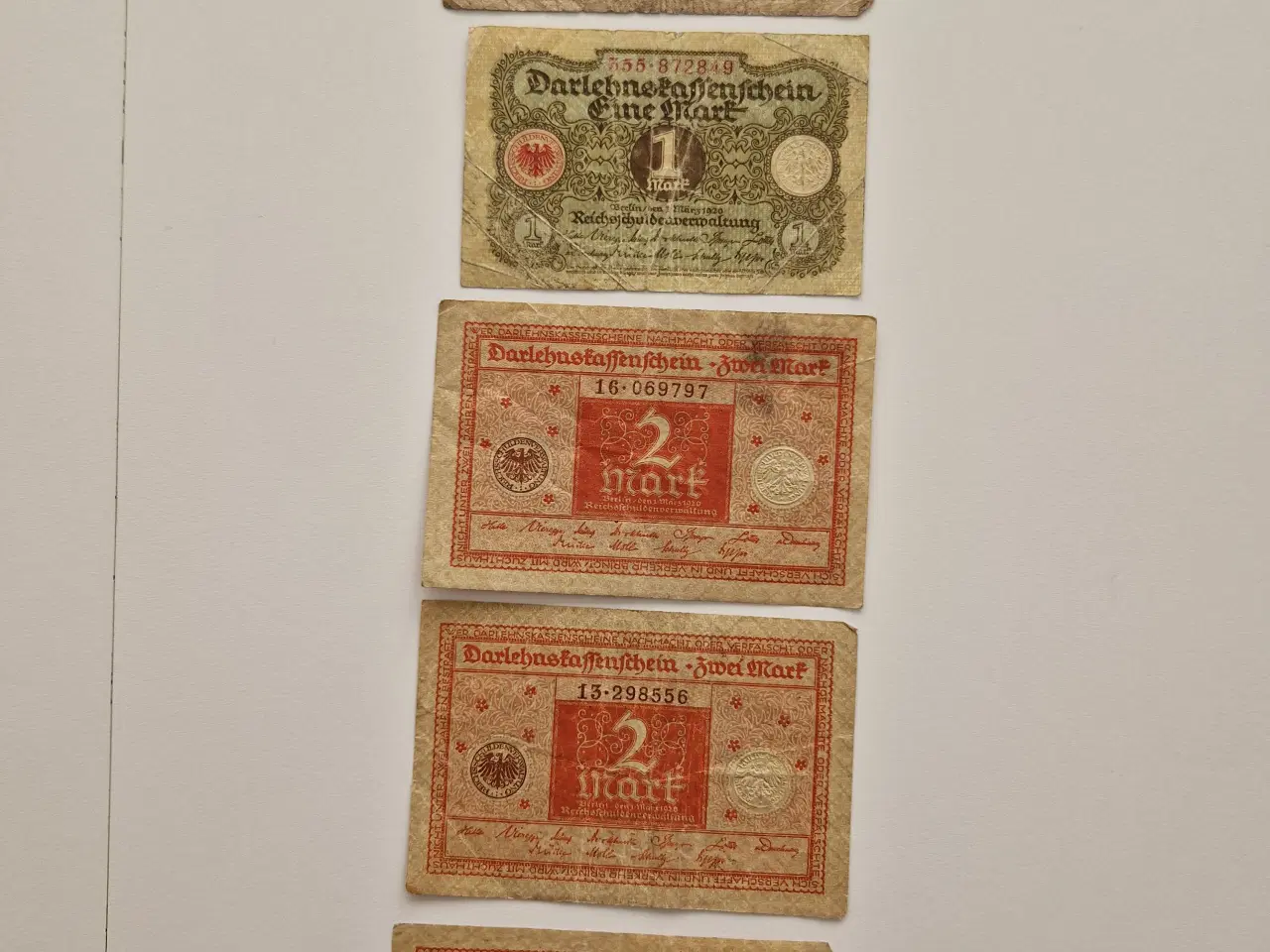 Billede 6 - 11 Gamle tyske pengesedler 