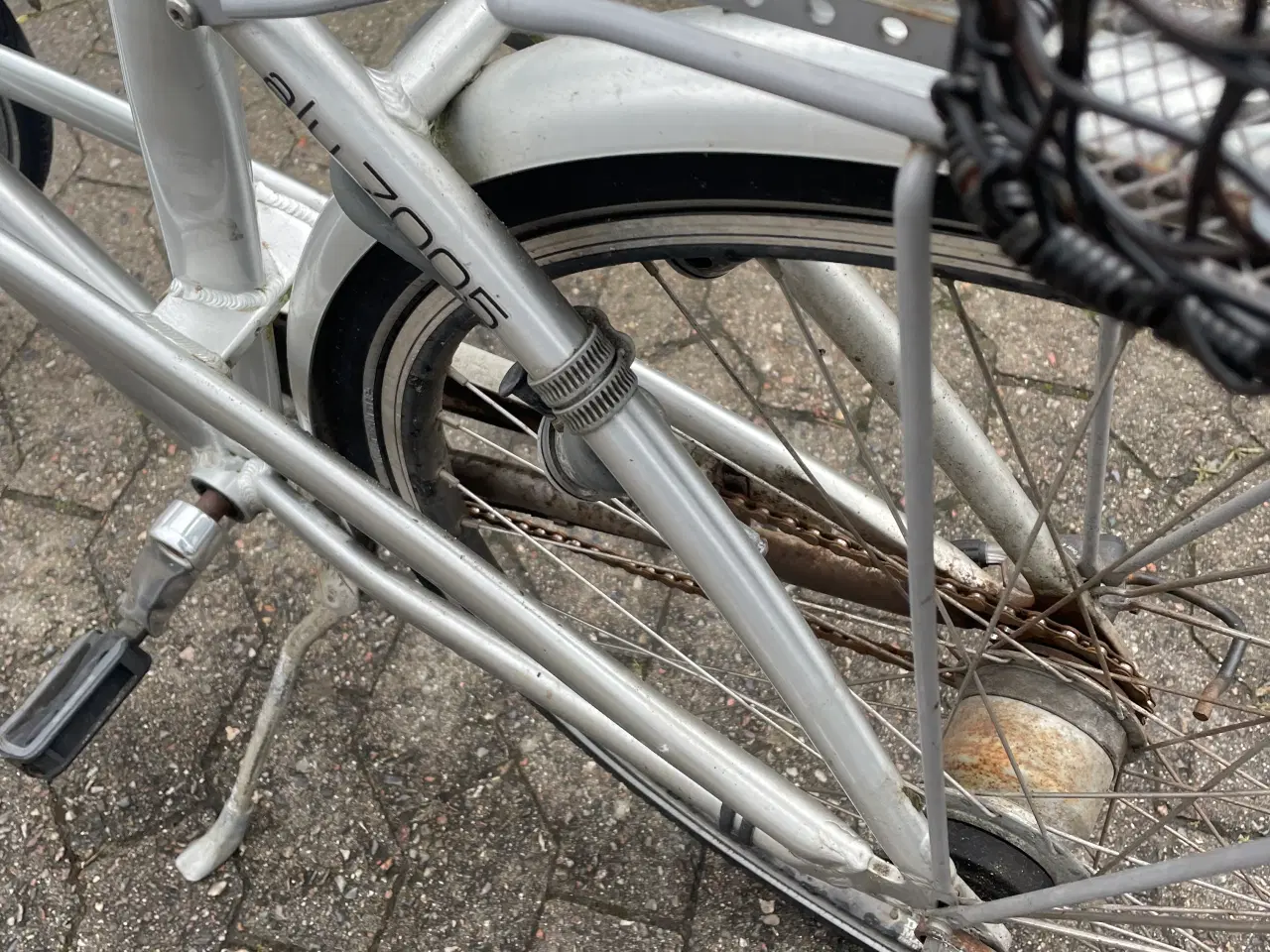 Billede 6 - Kildemoes cykel i rustfrialu