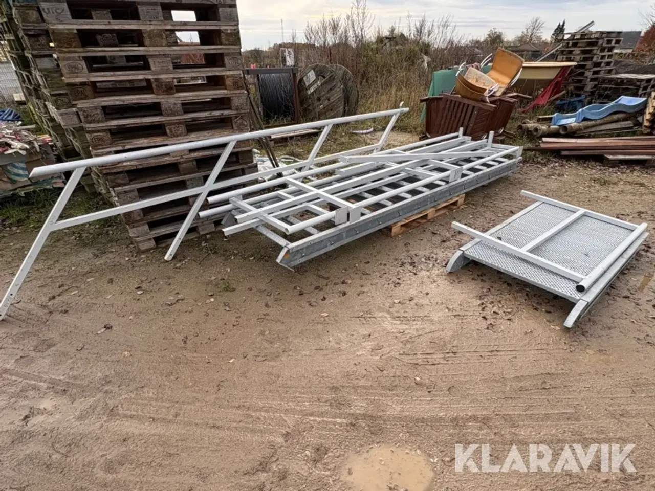 Billede 1 - Trappe, repos og gelænder