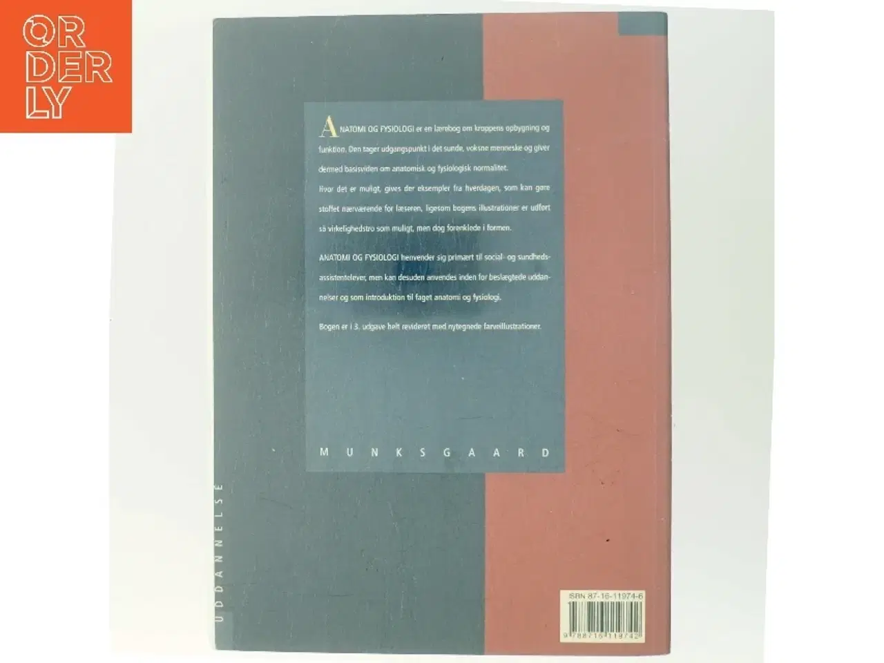 Billede 3 - Anatomi og fysiologi (Bog)