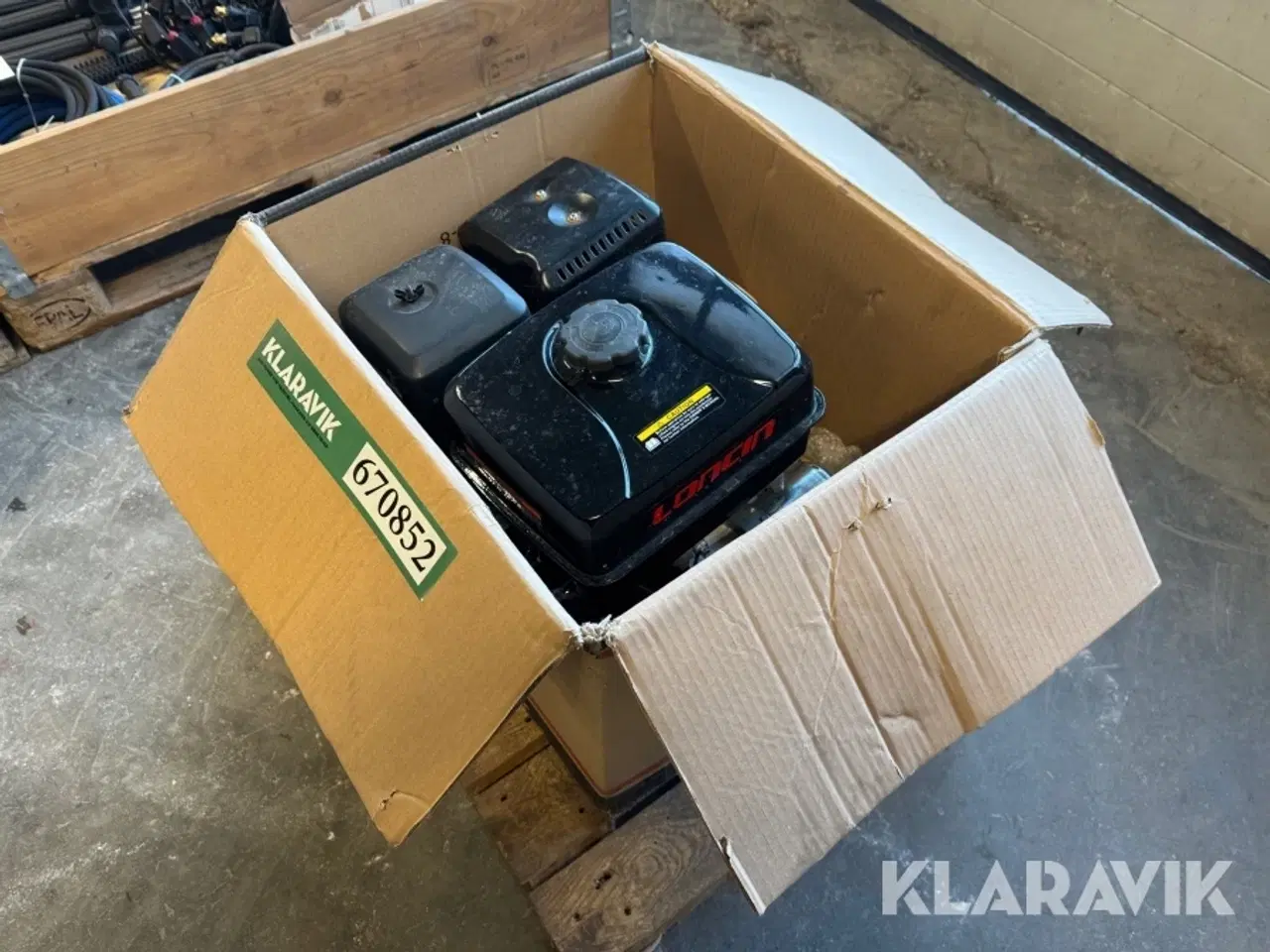 Billede 1 - Industrimotor Loncin G270FD