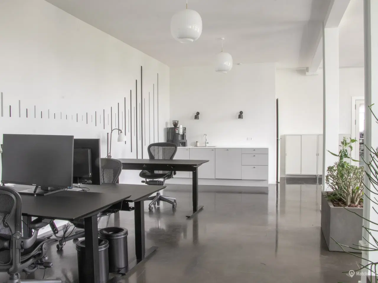 Billede 11 - Kontorpladser i nyistandsat penthouse på Vesterbro med ro. grøn udsigt og all-inclusive