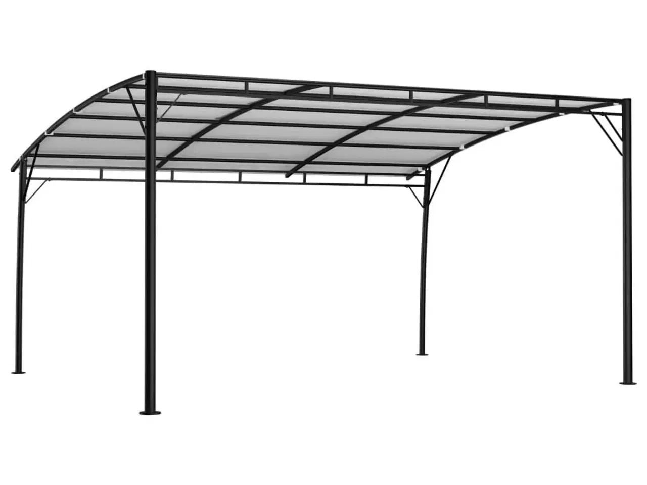 Billede 4 - Fritstående markise 4x3x2,55 m cremefarvet