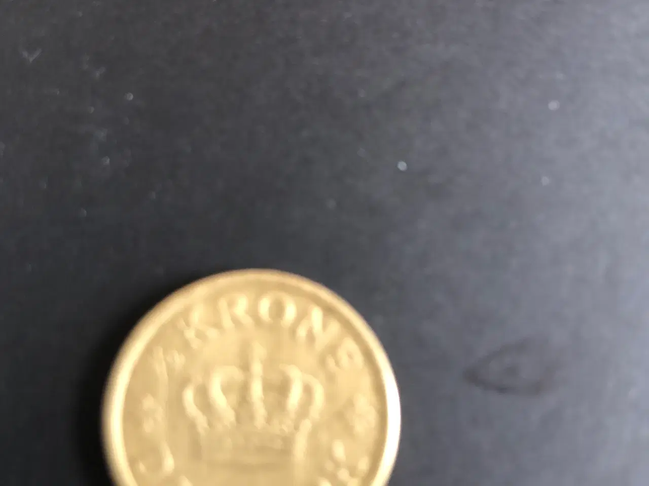Billede 1 - 1/2 krone fra 1924 med Kong Christian X