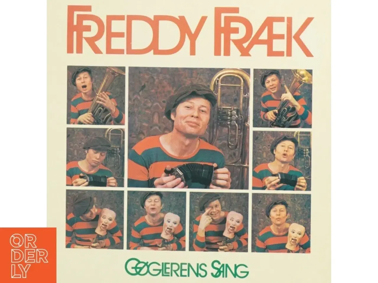 Billede 1 - Freddy Fræk "Gøglerens Sang" Vinylplade fra Capitol Records (str. 31 x 31 cm)