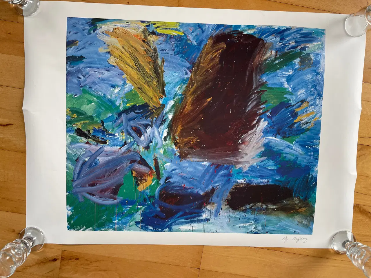Billede 1 - Flot plakat af Bjarne Nyborg