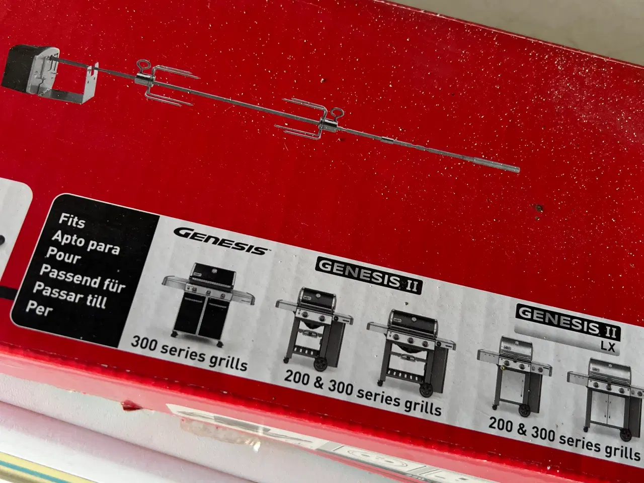 Billede 4 - Weber Rotisseri til Genesis 300 serien