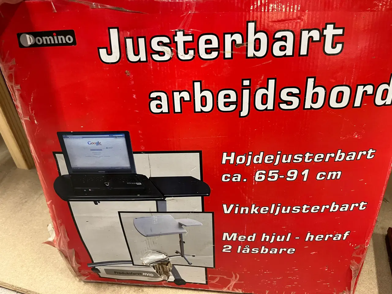 Billede 2 - Justerbart arbejdsbord 