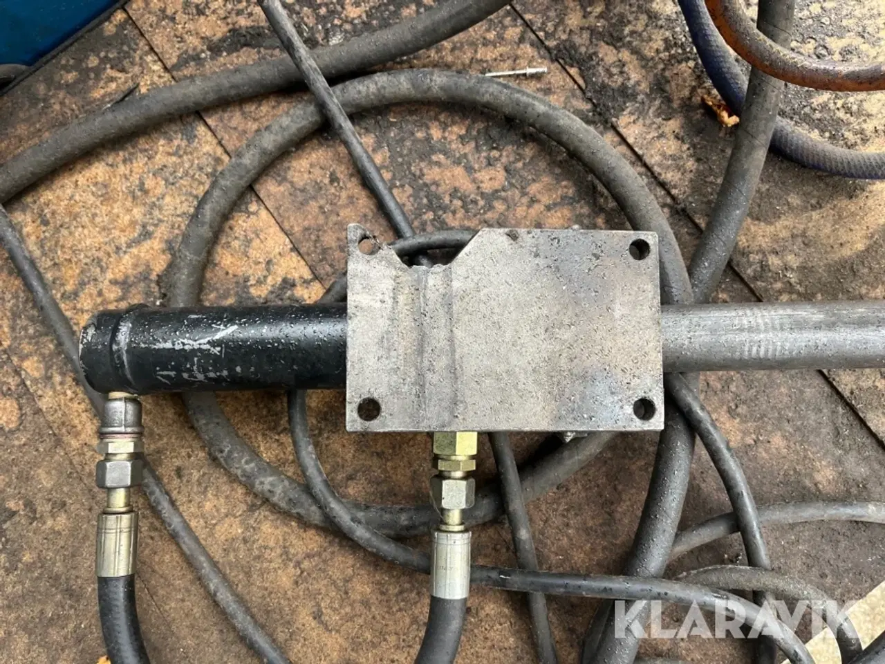 Billede 10 - Presse med hydraulikstation