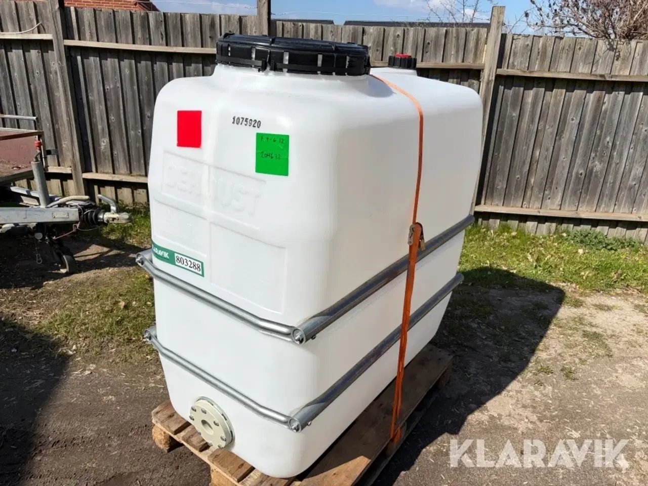 Billede 1 - Plasttank / lagertank Dehoust PE 1100 DF