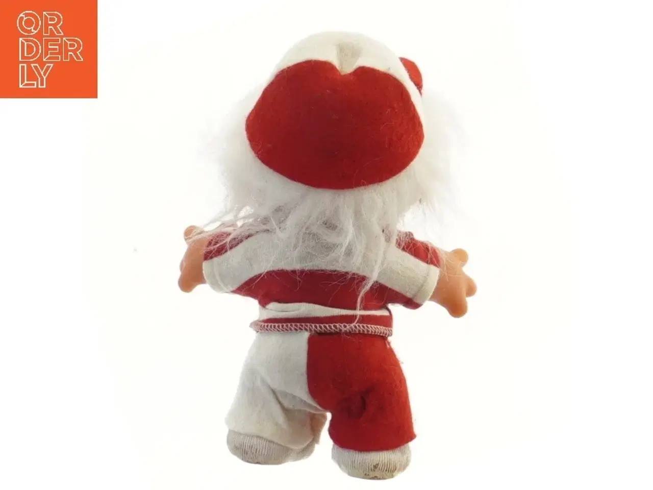 Billede 2 - Rød og hvid trold (str. 20 cm)