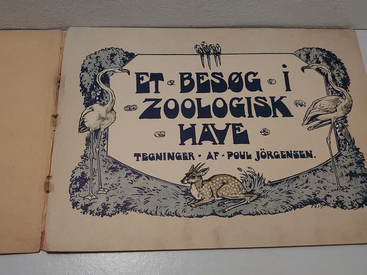 Billede 3 - Et besøg i Zoologisk Have.ill. Poul.Jørgensen.1917