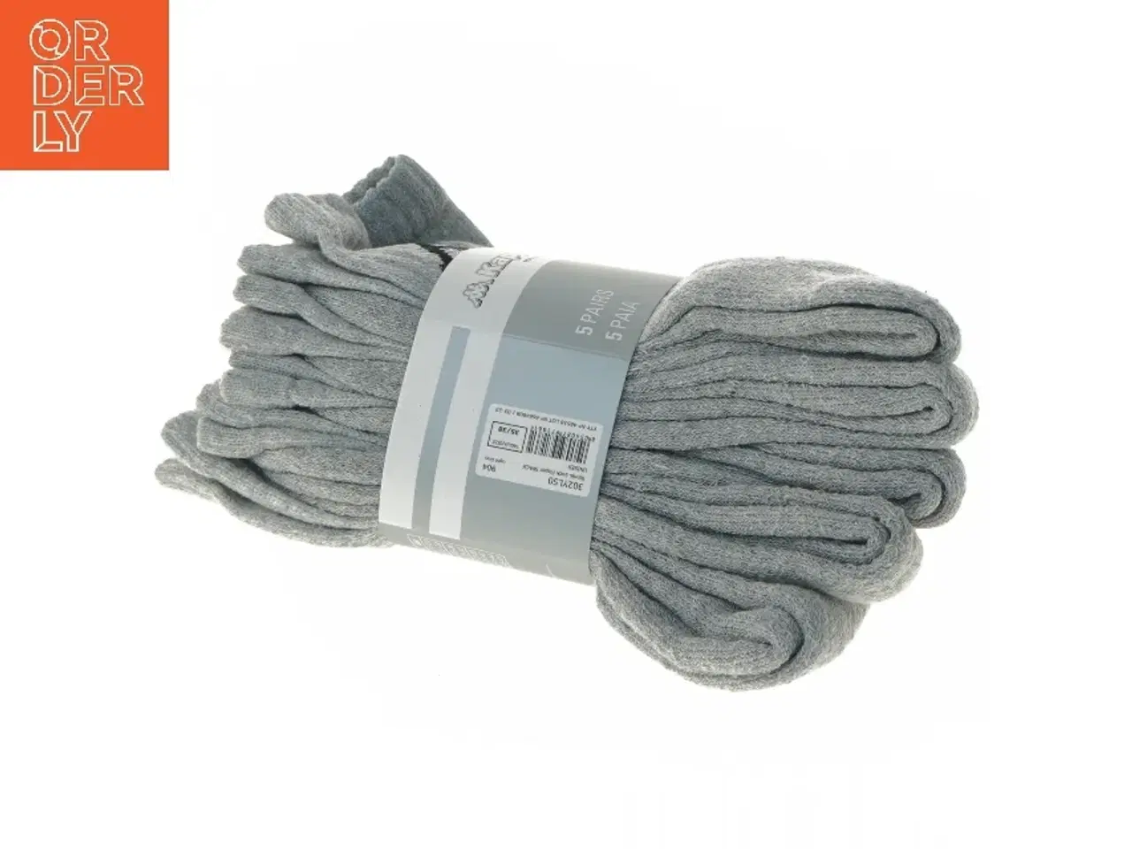 Billede 3 - Grå Kappa sokker, str. 35/38 fra Kappa (str. 35/38 cm)