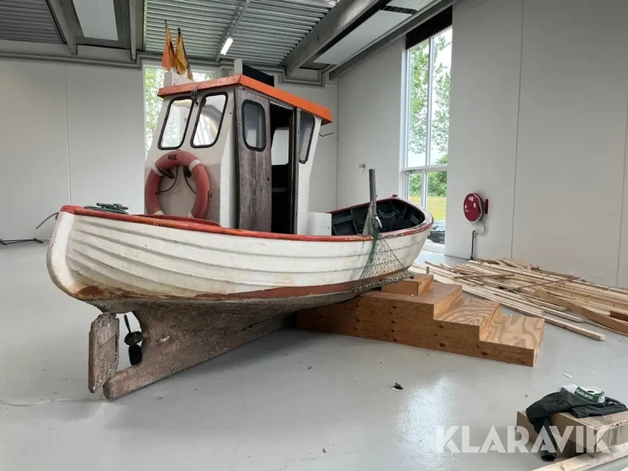 Billede 5 - Fiskekutter brugt i udstilling