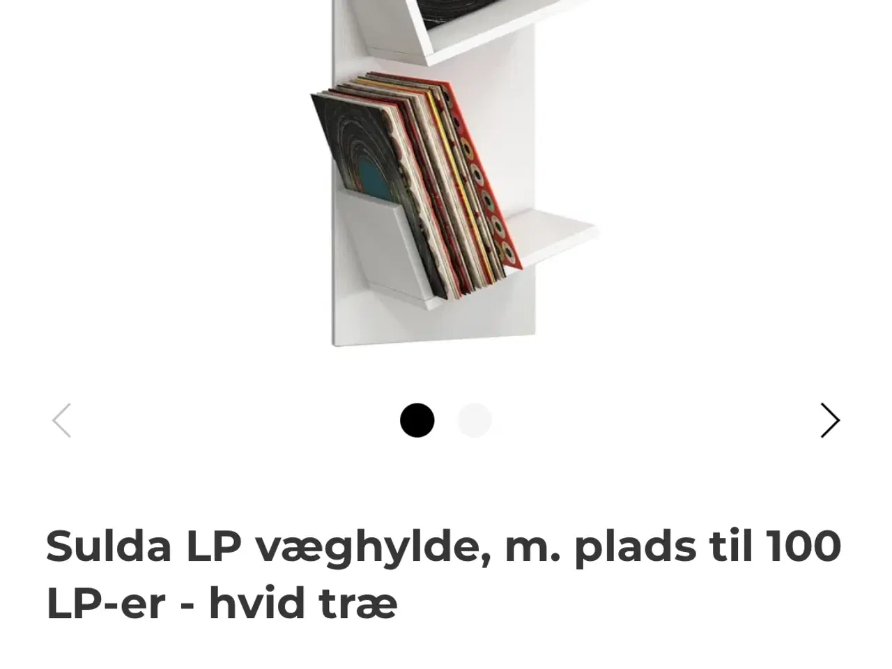 Billede 3 - Pladeholder hvid som ny 300kr